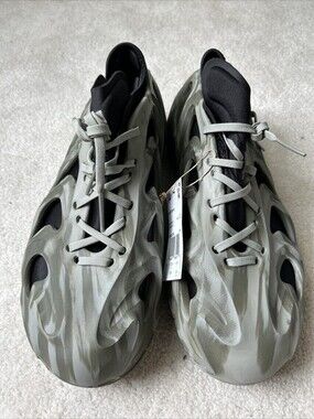 Adidas Adifom Q Silver Green/Metal Grey GW2218 Sneakers Trainers Men's Size 10.5